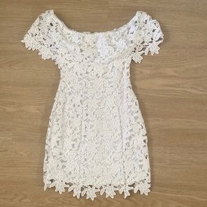 Guess, Dress, White, Size XS